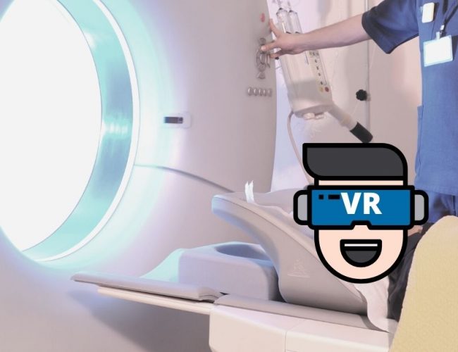 玩VR頭不要動可以嗎?MRI照射時使用..